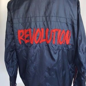 NEW ENGLAND REVOLUTION MLS Soccer Jacket Size XL